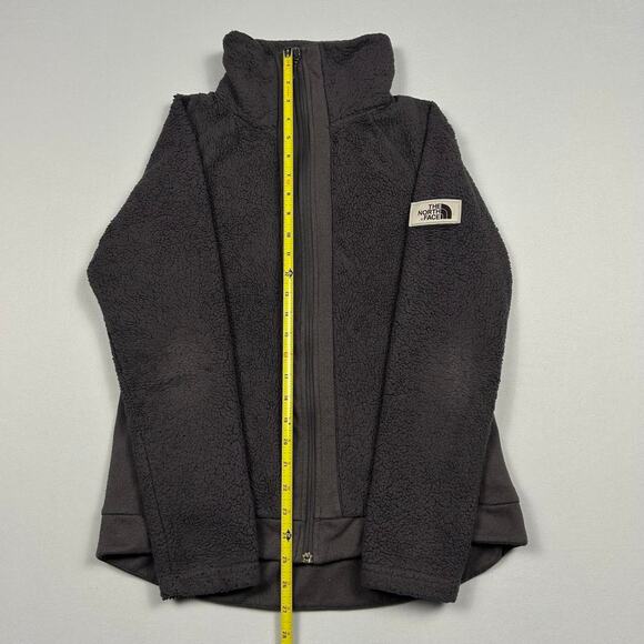 The North Face Dark Grey Fleece Jacket - Picture 5 of 6